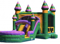 Amazon River Bounce House W/ Waterslide